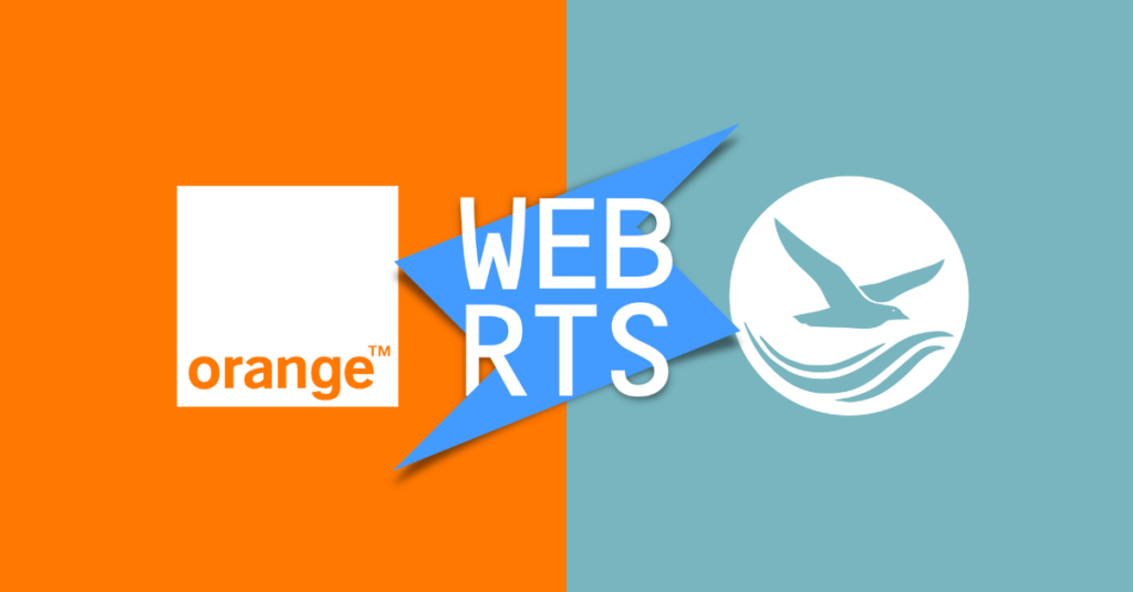 Orange and Ceeblue and WebRTS Logos