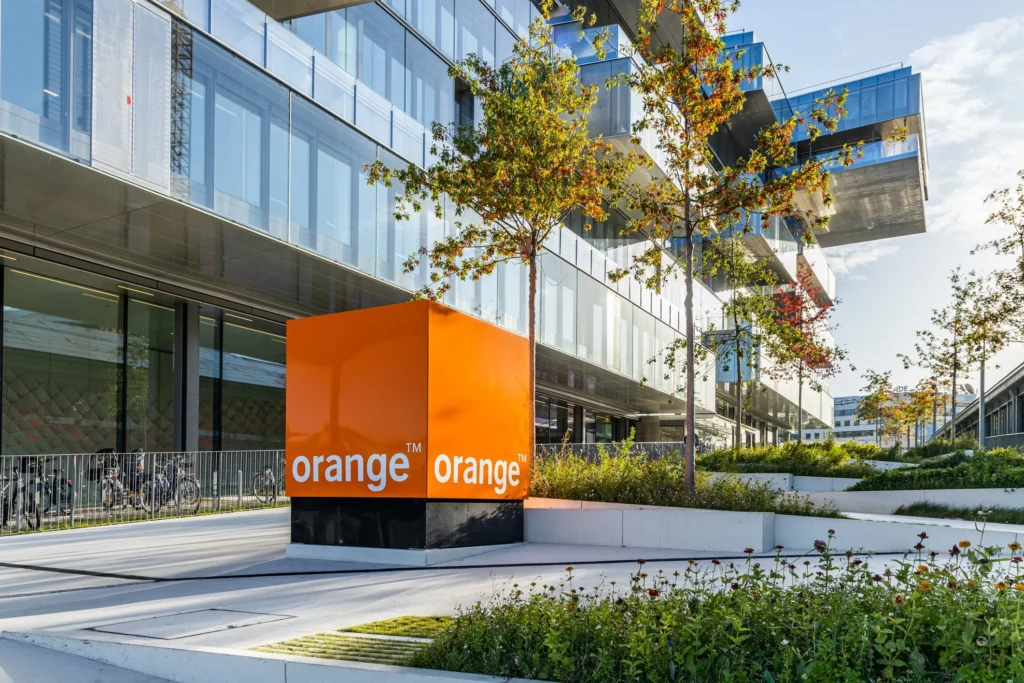 Orange Office Buildings